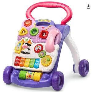 NEW VTech Sit-to-Stand Learning Walker (Frustration Free Packaging), Lavender